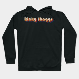 retro vintage Ricky Skaggs Hoodie